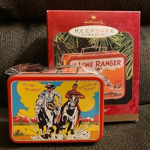 Hallmark The Lone Ranger lunchbox ornament